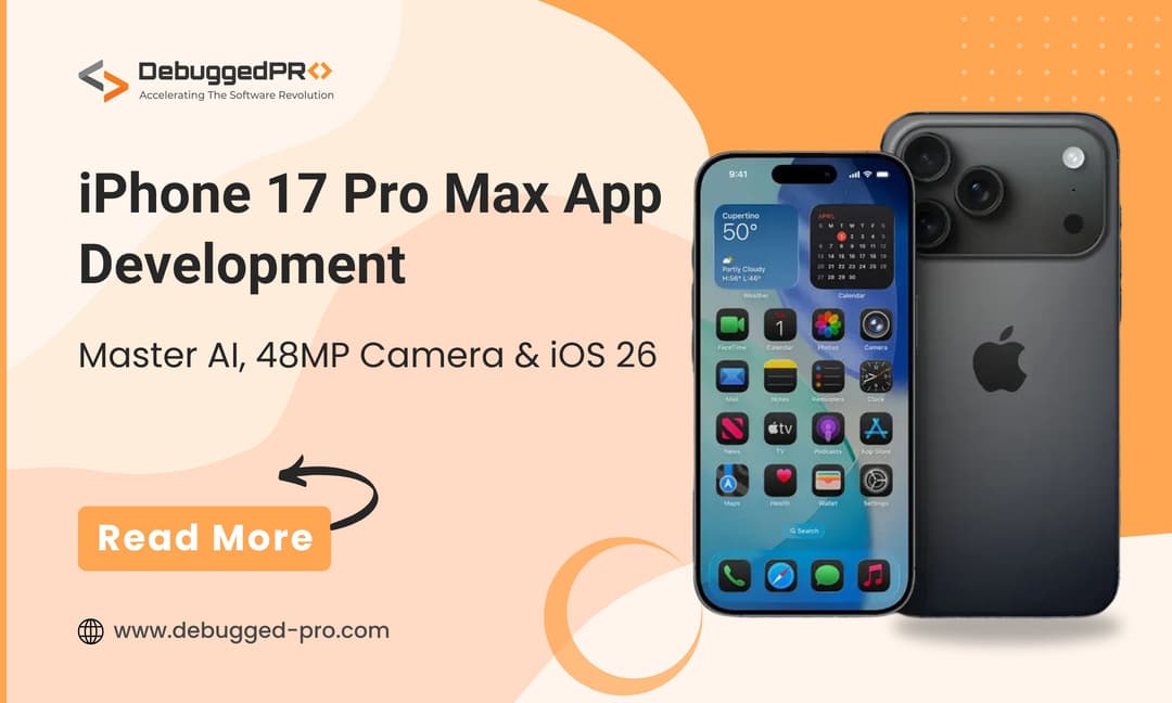 iPhone 17 Pro Max App Development: Master AI, 48MP Camera & iOS 26
