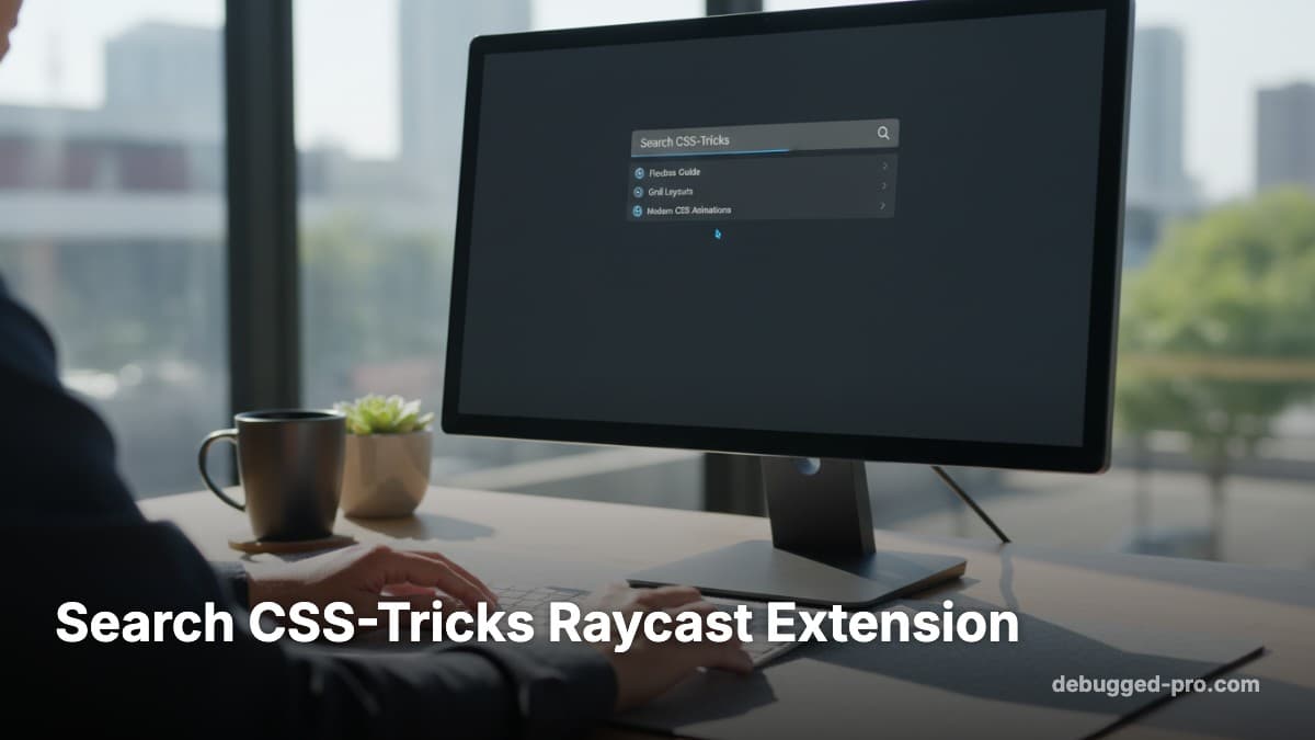 Search CSS-Tricks Raycast Extension
