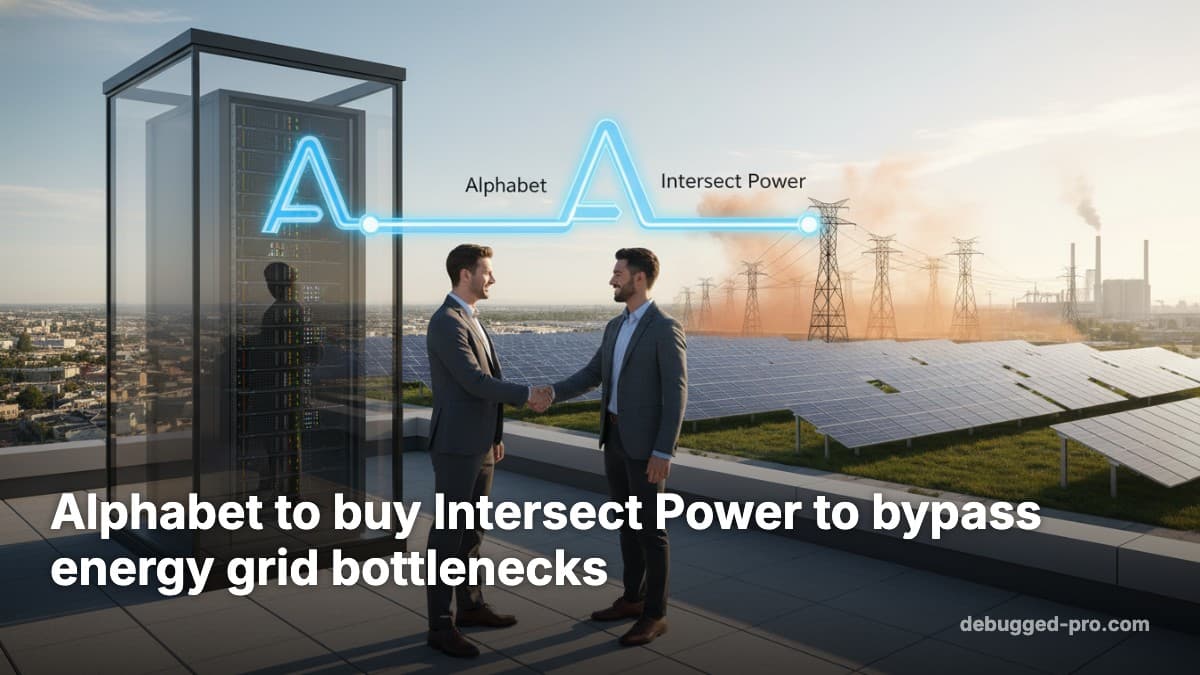 Alphabet to buy Intersect Power to bypass energy grid bottlenecks