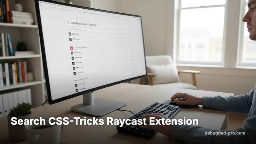 Search CSS-Tricks Raycast Extension