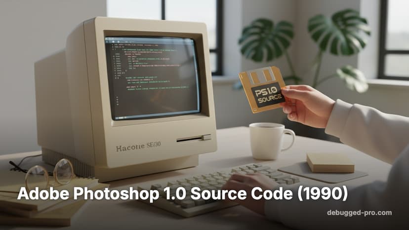 Adobe Photoshop 1.0 Source Code (1990)