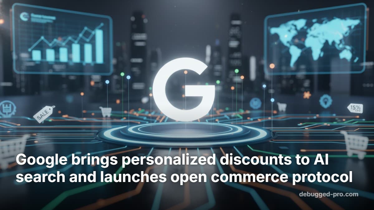 Google AI Shopping and Commerce Protocol Analysis by Debugged Pro