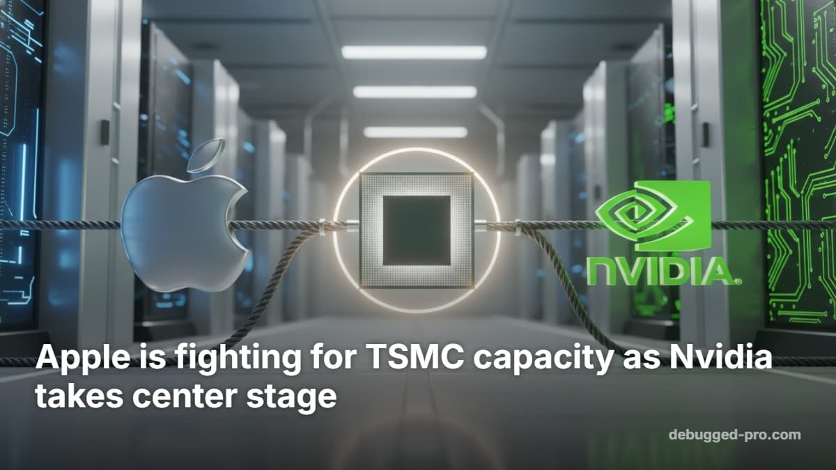 Apple vs Nvidia: The TSMC Chip Capacity War Explained | Debugged Pro