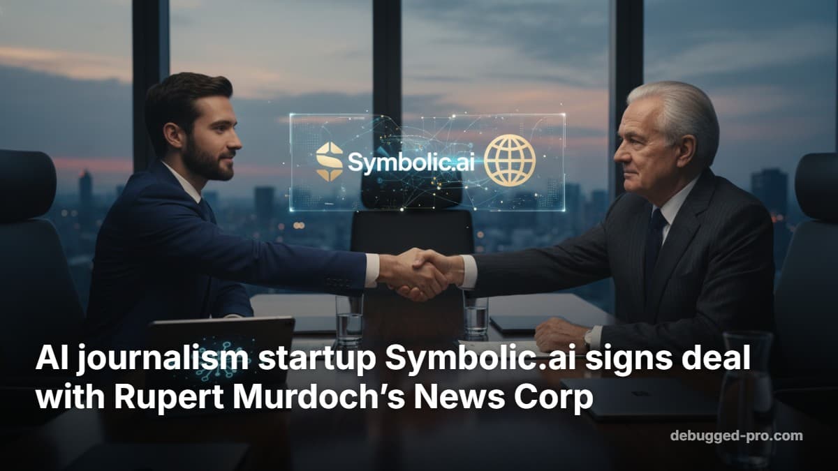 Symbolic.ai News Corp Deal: The Future of Media | Debugged Pro