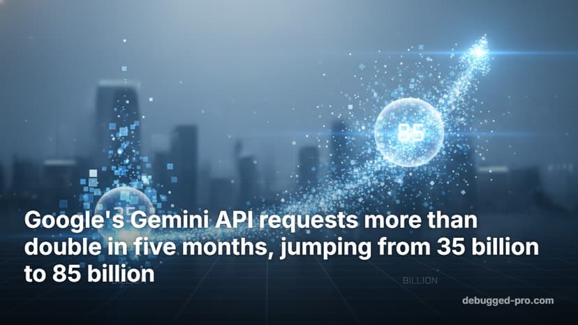 Google Gemini API Surge: 85 Billion Requests & Debugged Pro Analysis