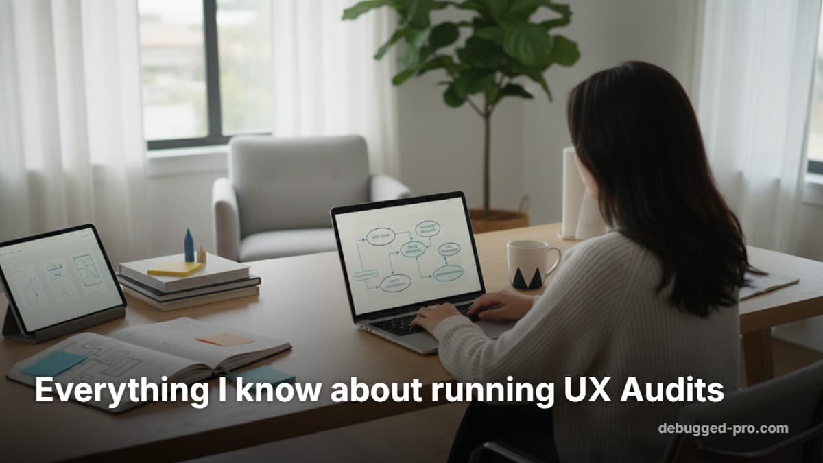 Running UX Audits: A Debugged Pro Guide to Interface Optimization