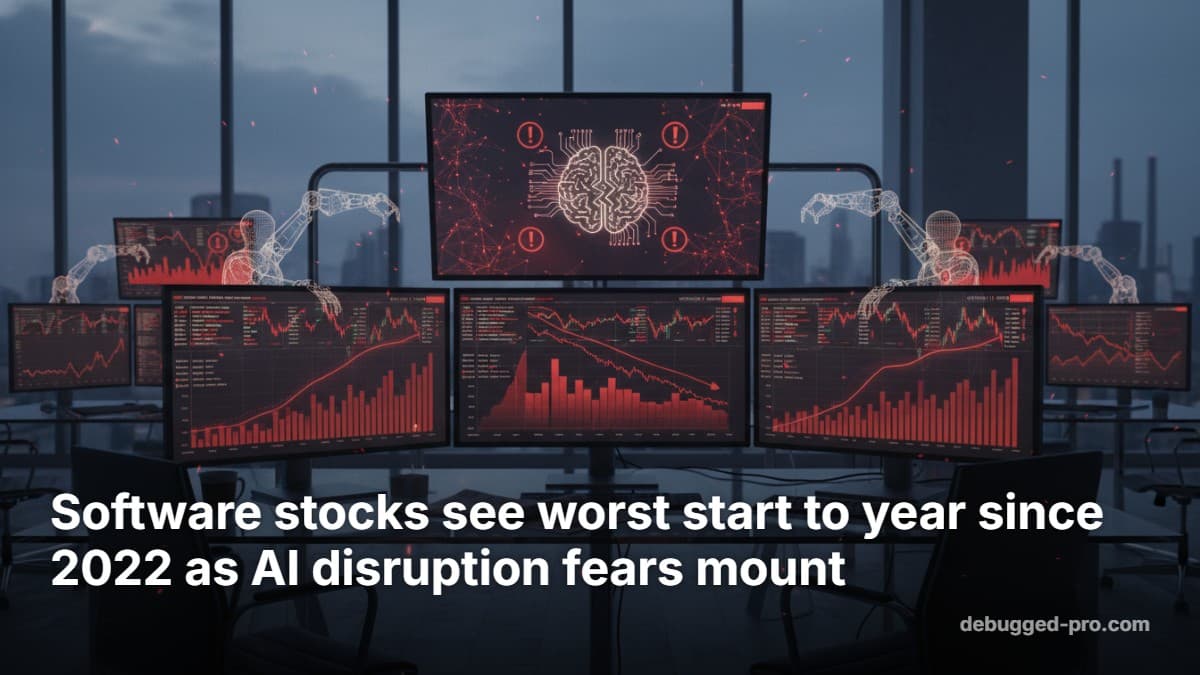 Software Stocks Crash: AI Fears & The Debugged Pro Market Outlook