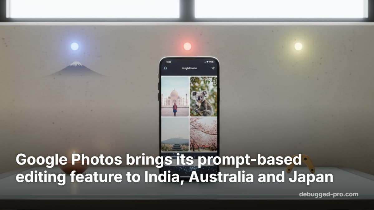 Google Photos AI Editing Tools Hit New Regions | Debugged Pro