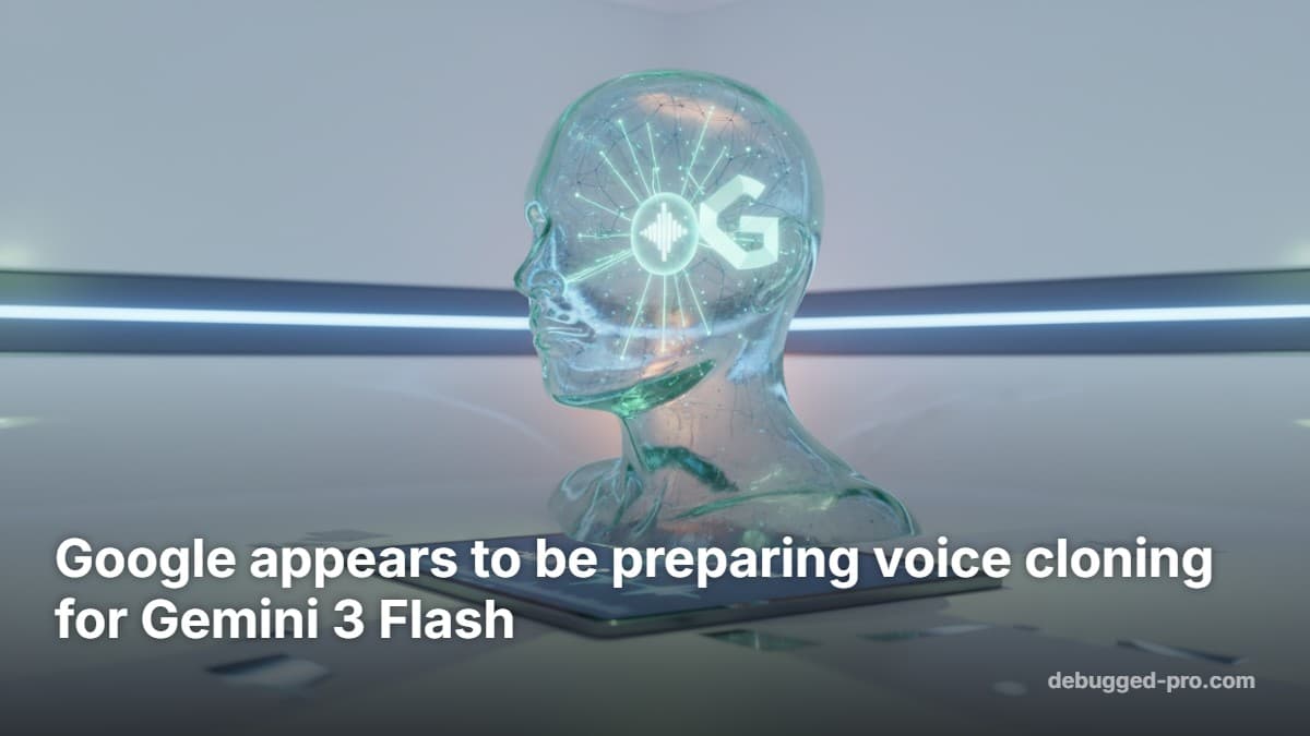 Google Gemini Voice Cloning: The Future of AI Audio | Debugged Pro