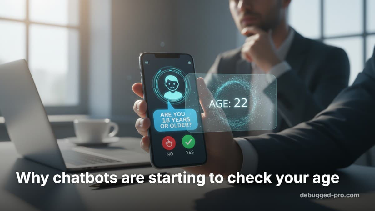 AI Chatbot Age Verification: A Debugged Pro Security Analysis