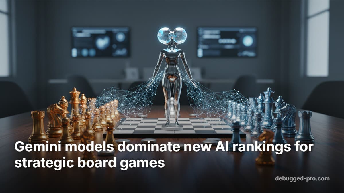 Google Gemini Tops AI Strategy Benchmarks: Debugged Pro Insight