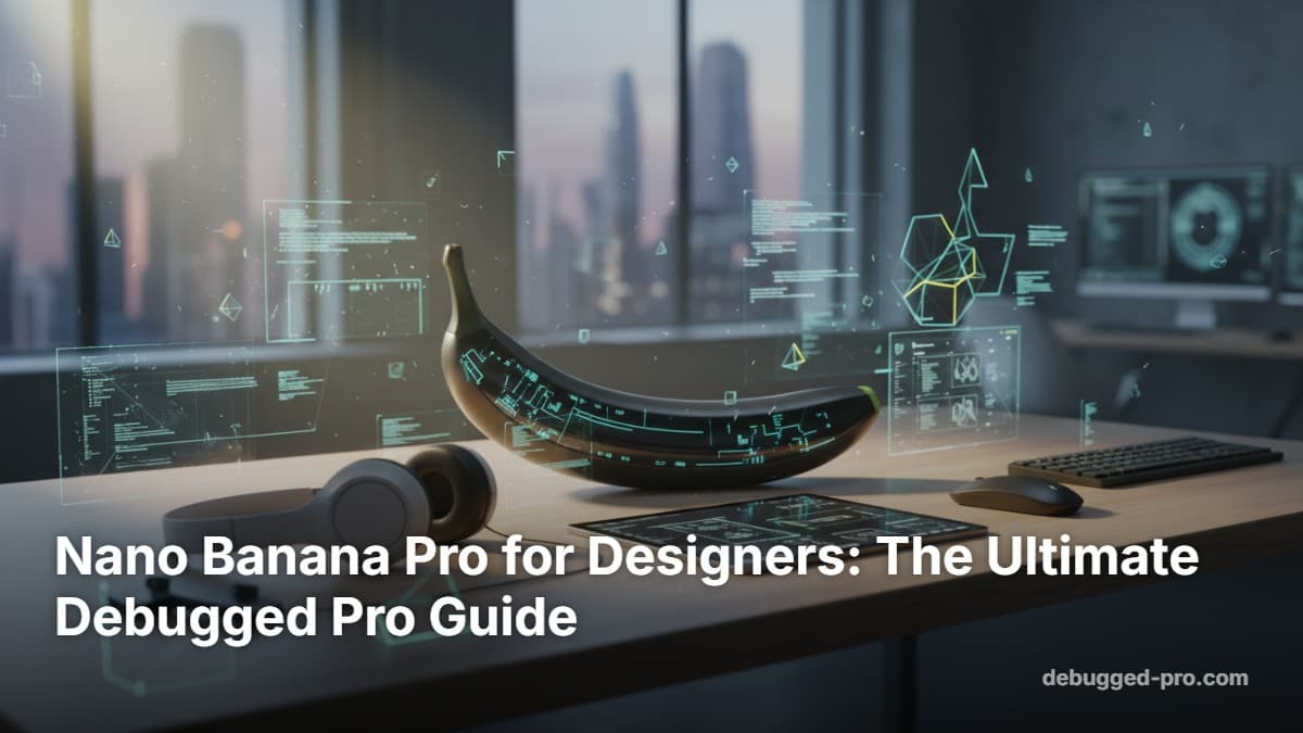 Nano Banana Pro for Designers: The Ultimate Debugged Pro Guide