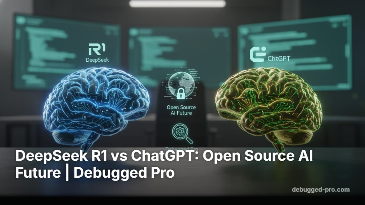 DeepSeek R1 vs ChatGPT: Open Source AI Future | Debugged Pro
