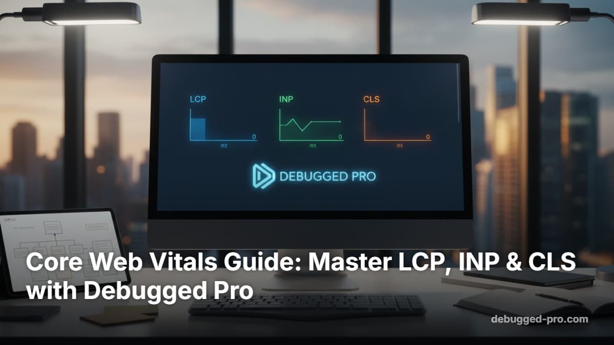 Core Web Vitals Guide: Master LCP, INP & CLS with Debugged Pro