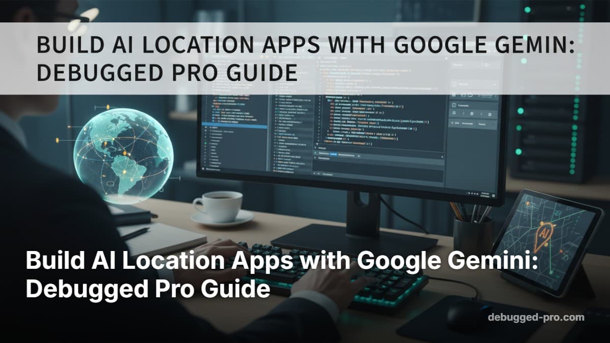 Build AI Location Apps with Google Gemini: Debugged Pro Guide