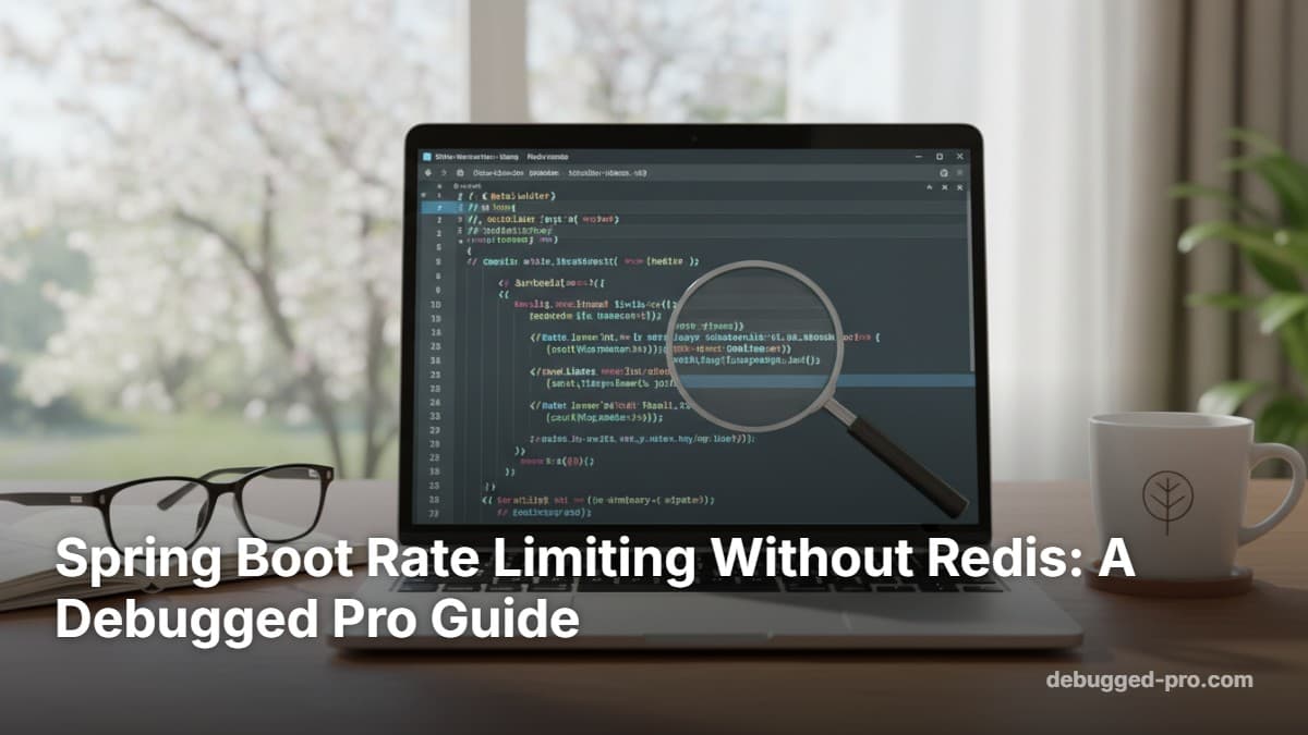 Spring Boot Rate Limiting Without Redis: A Debugged Pro Guide