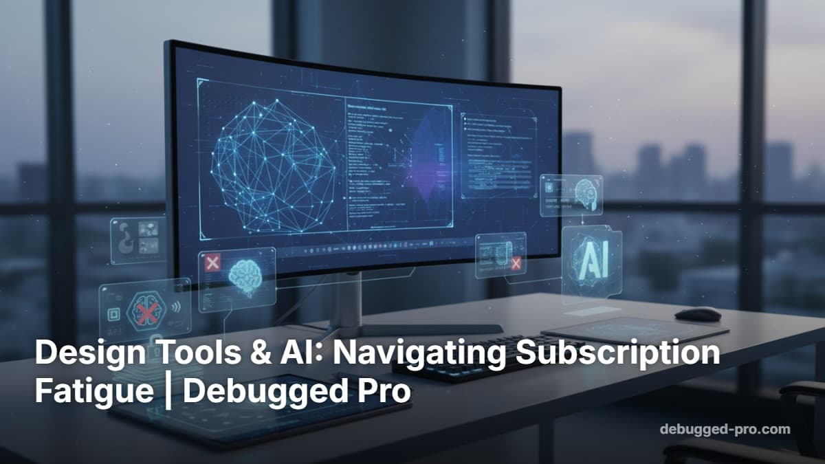 Design Tools & AI: Navigating Subscription Fatigue | Debugged Pro