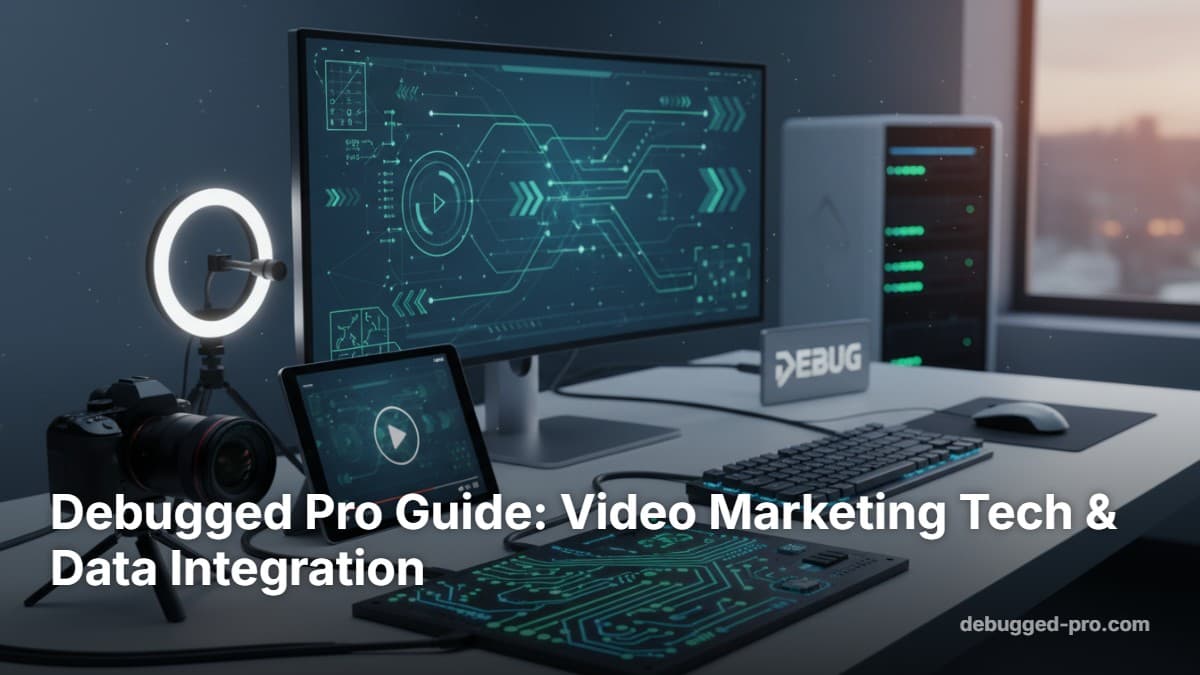 Debugged Pro Guide: Video Marketing Tech & Data Integration