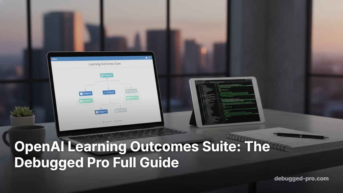 OpenAI Learning Outcomes Suite: The Debugged Pro Full Guide