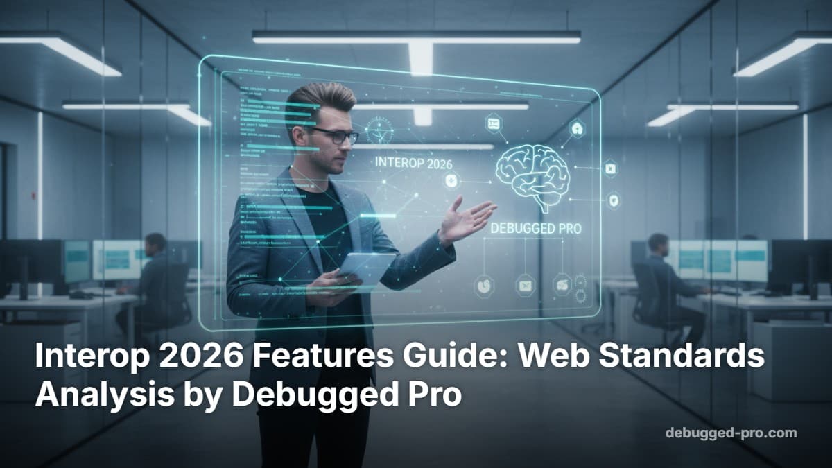 Interop 2026 Features Guide: Web Standards Analysis by Debugged Pro