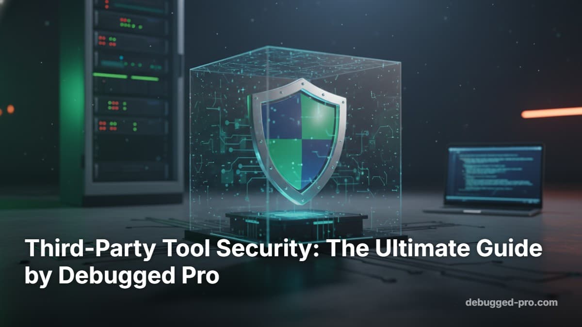 Third-Party Tool Security: The Ultimate Guide by Debugged Pro