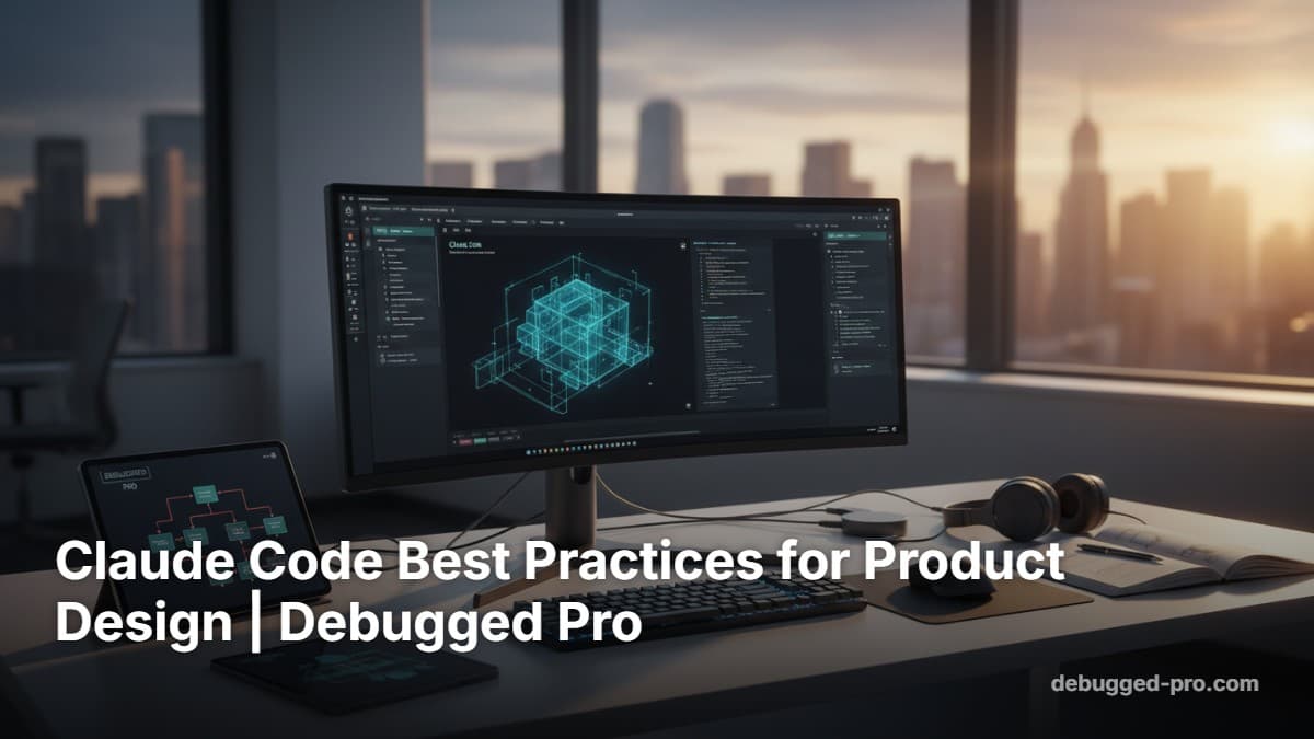 Claude Code Best Practices for Product Design | Debugged Pro
