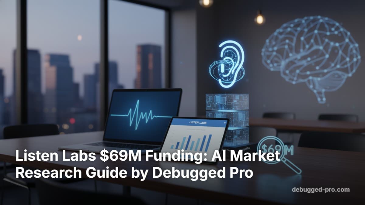 Listen Labs $69M Funding: AI Market Research Guide by Debugged Pro