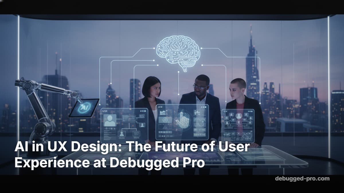 AI in UX Design: The Future of User Experience at Debugged Pro