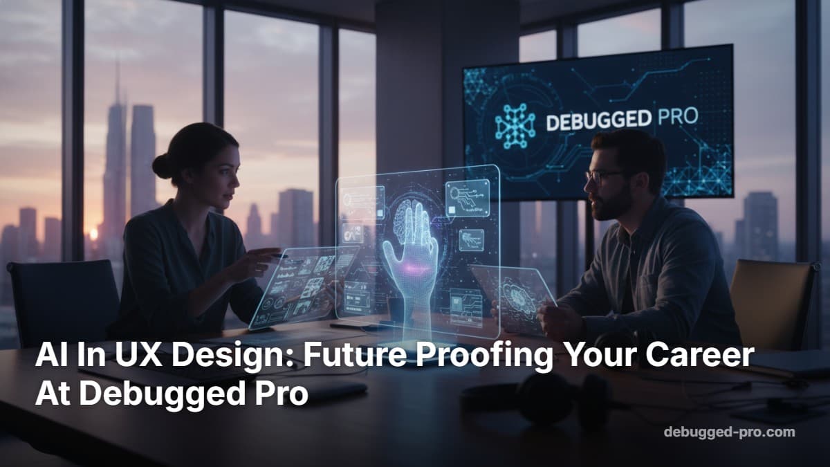 AI In UX Design: Future Proofing Your Career At Debugged Pro