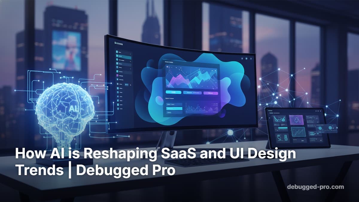 How AI is Reshaping SaaS and UI Design Trends | Debugged Pro