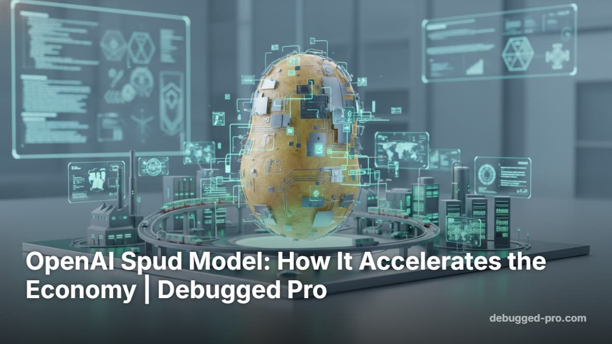 OpenAI Spud Model: How It Accelerates the Economy | Debugged Pro