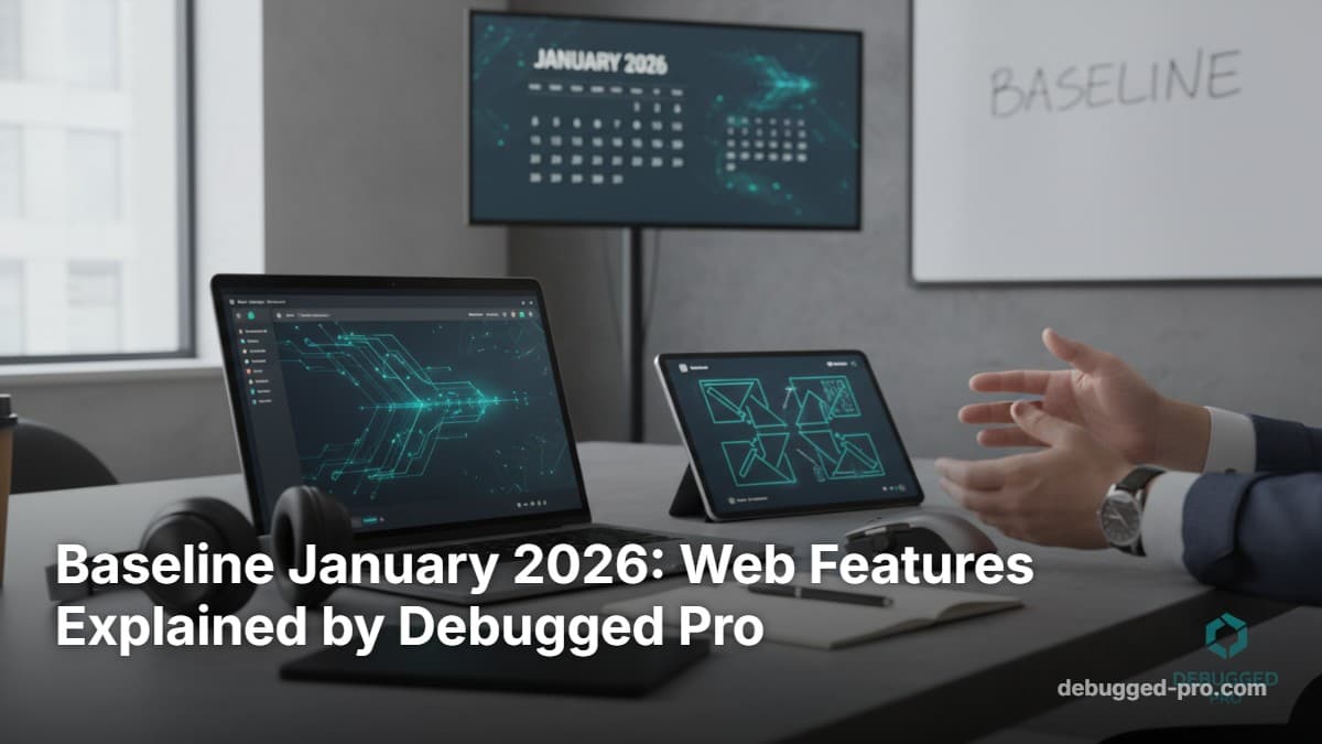 Baseline January 2026: Web Features Explained by Debugged Pro