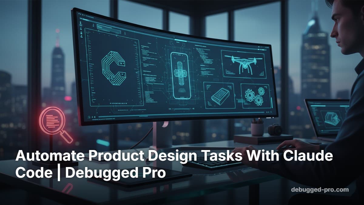 Automate Product Design Tasks With Claude Code | Debugged Pro