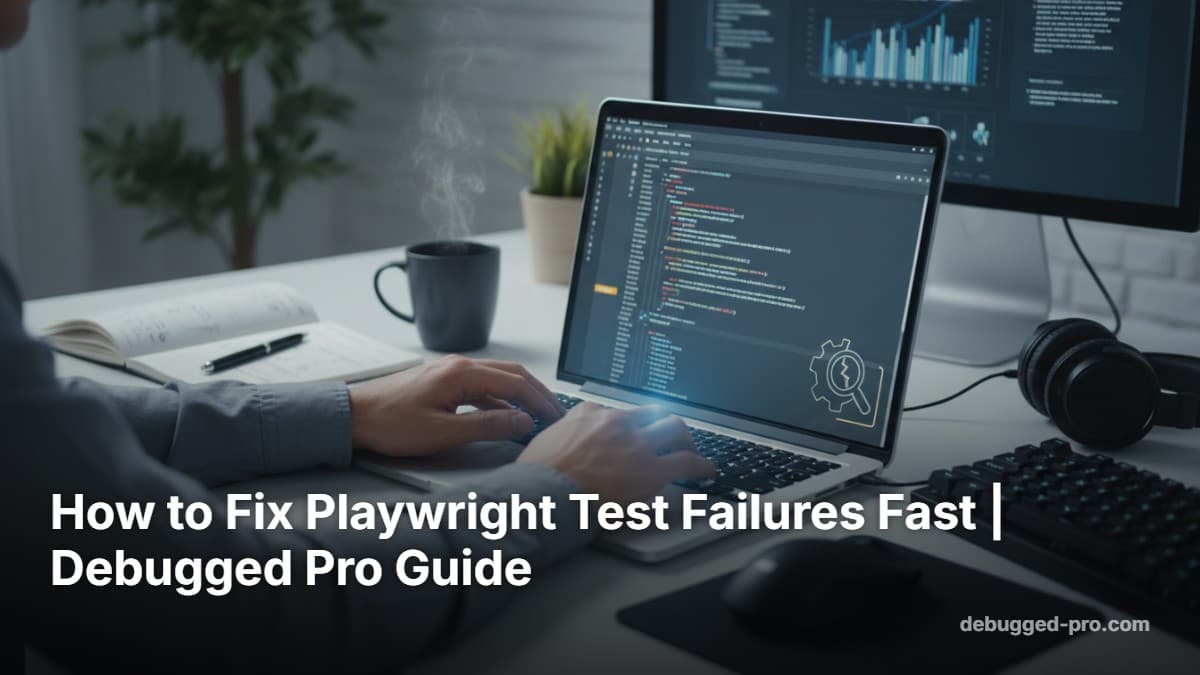 How to Fix Playwright Test Failures Fast | Debugged Pro Guide