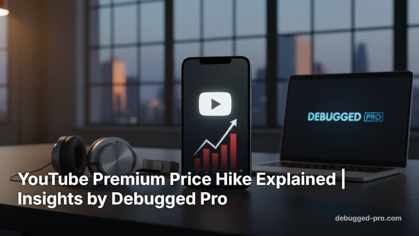 YouTube Premium Price Hike Explained | Insights by Debugged Pro