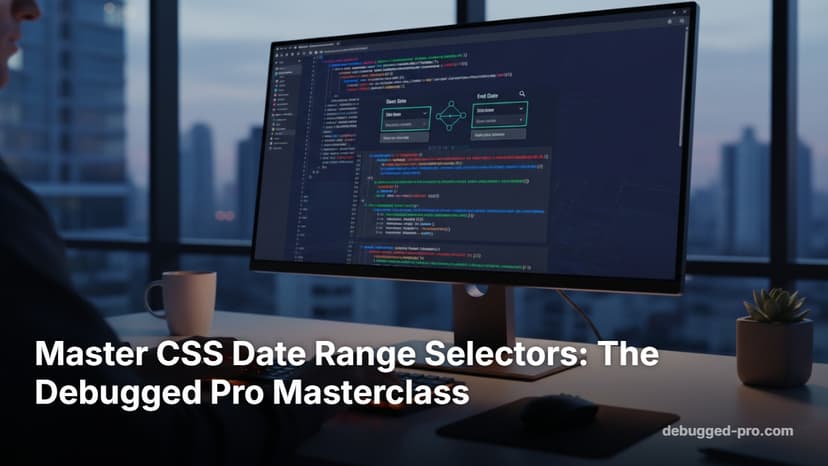 Master CSS Date Range Selectors: The Debugged Pro Masterclass