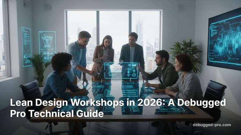 Lean Design Workshops in 2026: A Debugged Pro Technical Guide