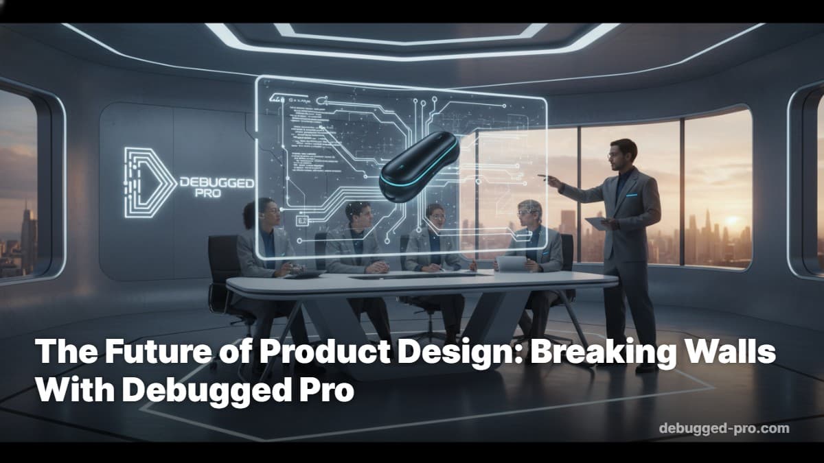 The Future of Product Design: Breaking Walls With Debugged Pro