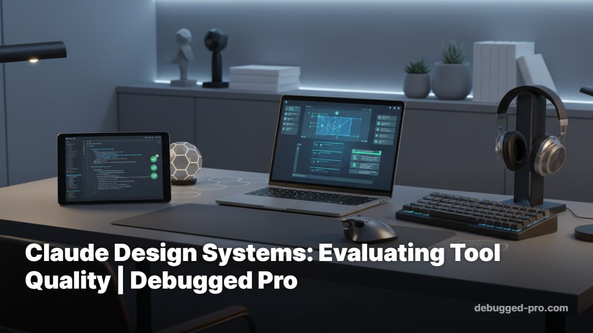 Claude Design Systems: Evaluating Tool Quality | Debugged Pro
