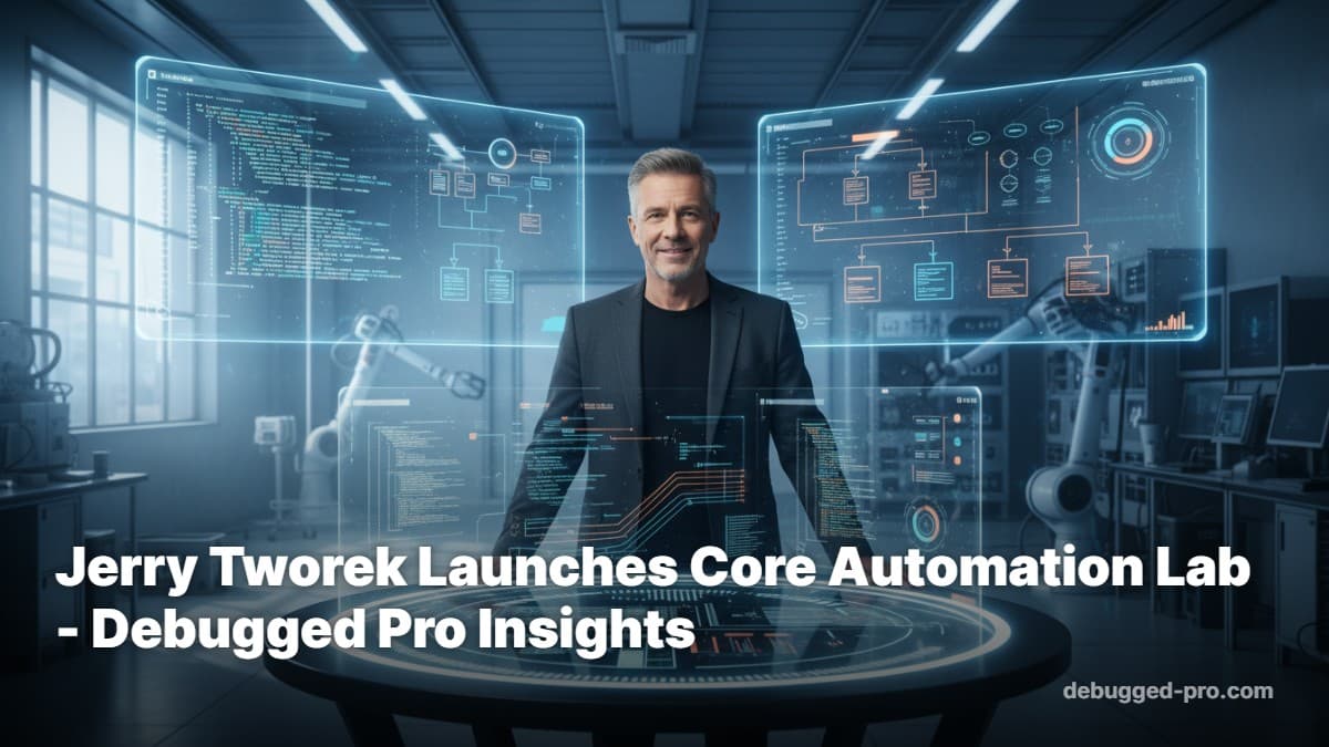 Jerry Tworek Launches Core Automation Lab - Debugged Pro Insights