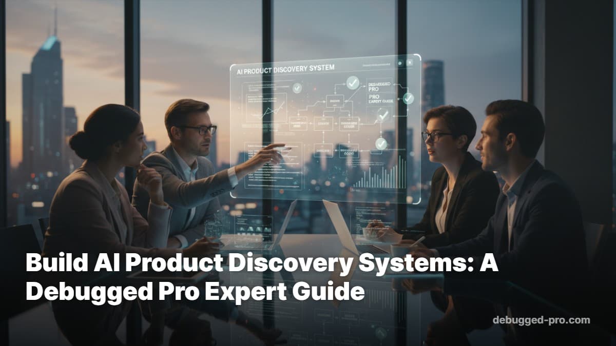 Build AI Product Discovery Systems: A Debugged Pro Expert Guide