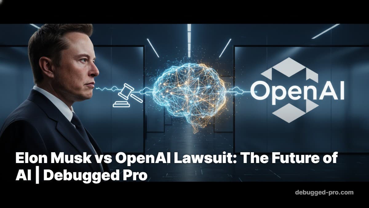 Elon Musk vs OpenAI Lawsuit: The Future of AI | Debugged Pro