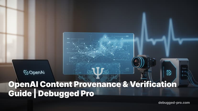 OpenAI Content Provenance & Verification Guide | Debugged Pro