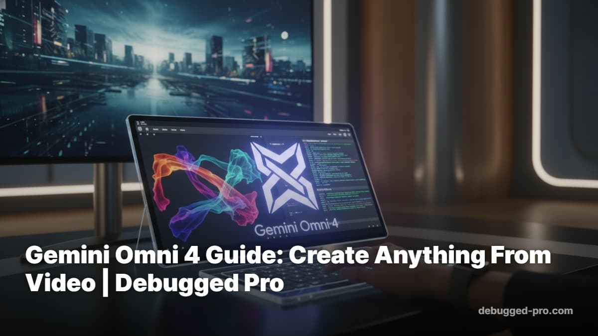 Gemini Omni 4 Guide: Create Anything From Video | Debugged Pro