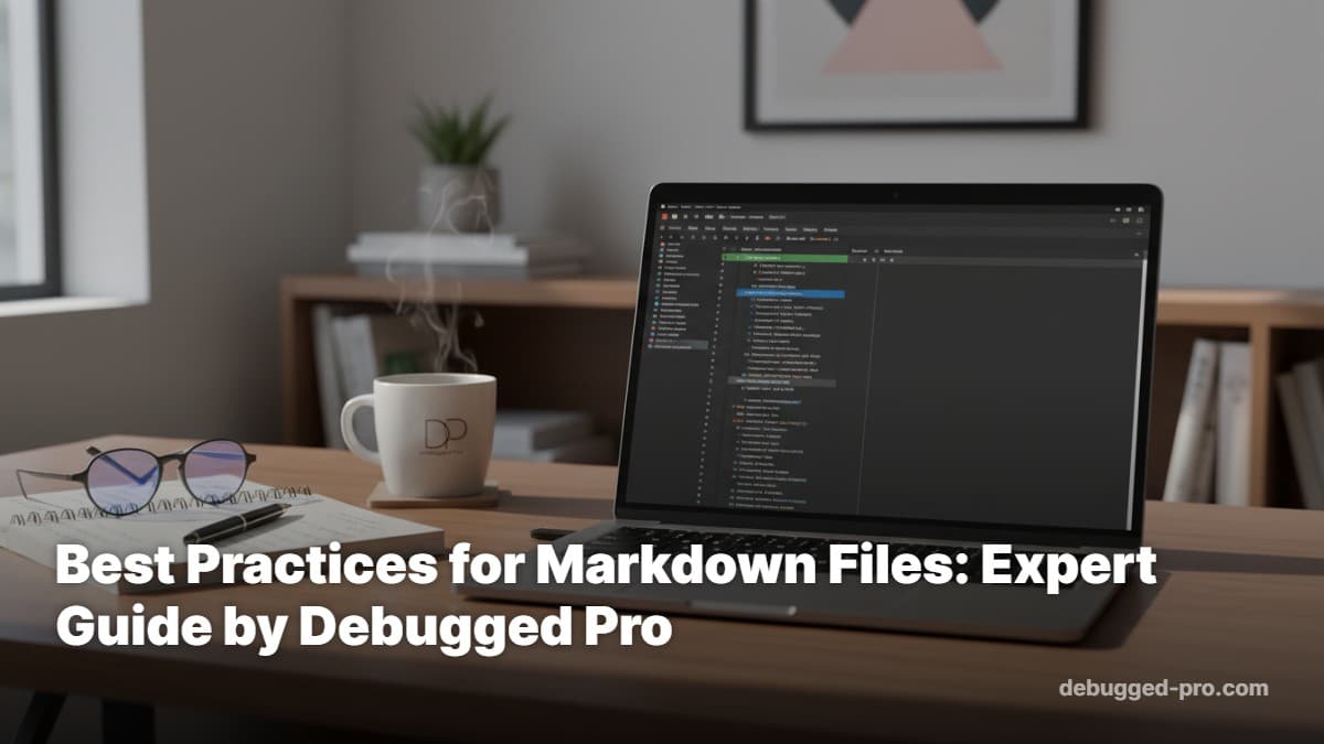 Best Practices for Markdown Files: Expert Guide by Debugged Pro