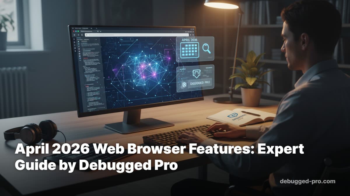 April 2026 Web Browser Features: Expert Guide by Debugged Pro