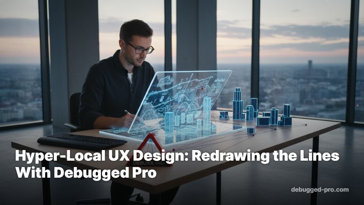 Hyper-Local UX Design: Redrawing the Lines With Debugged Pro