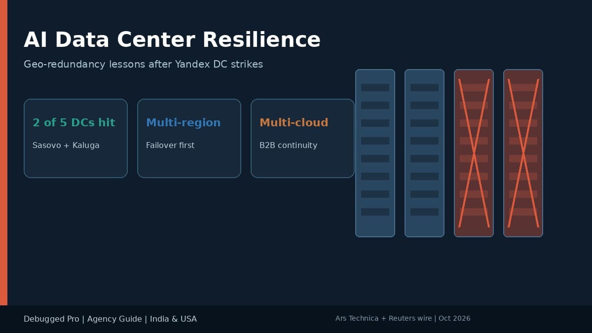 AI Data Center Resilience: Agency Guide for India USA Teams