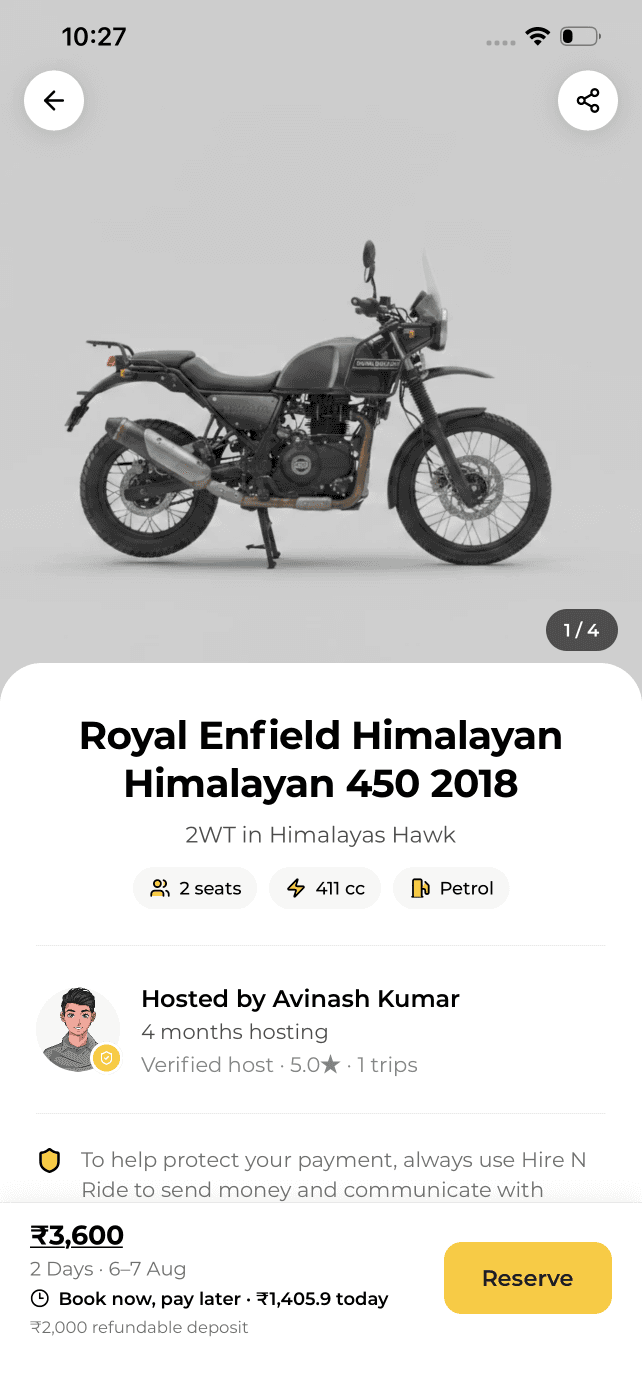 Vehicle Details