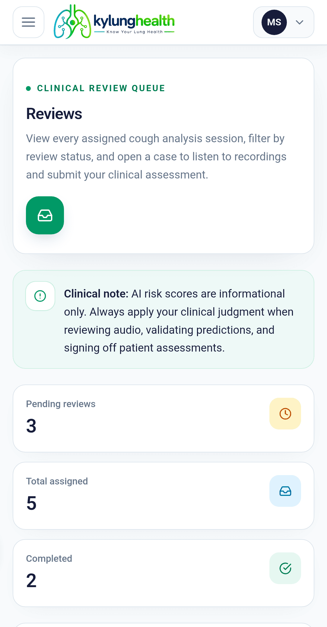 Clinical Review Management